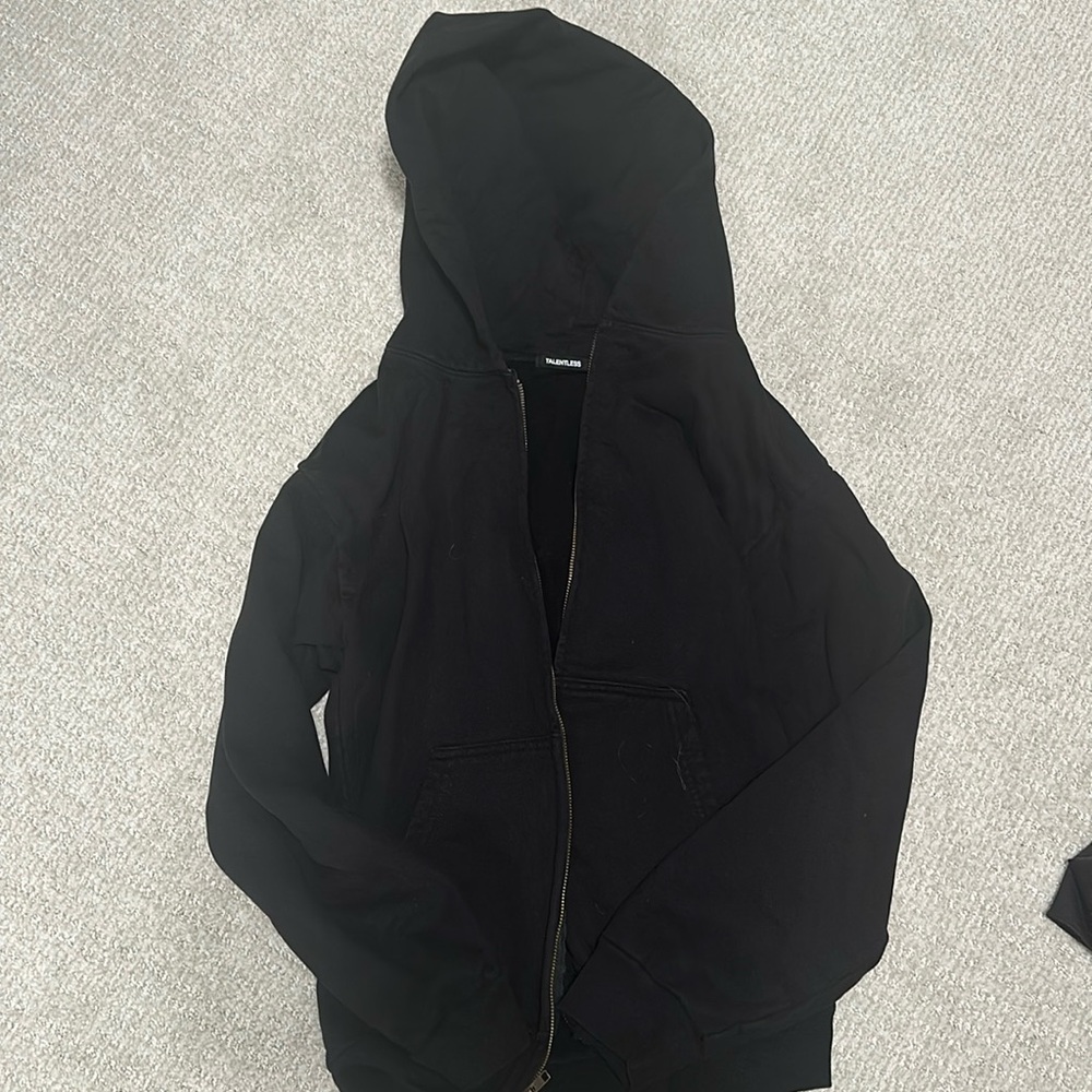 Black talentless hoodie